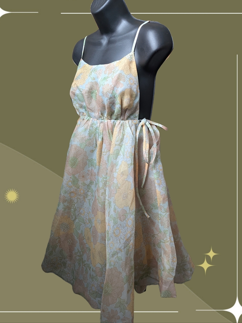 ✨ Nwt Selkie The Citrus Trip Empress Dress Size XS